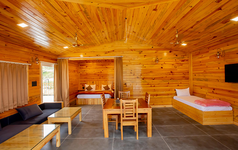 Himalayan view resort Kanatal